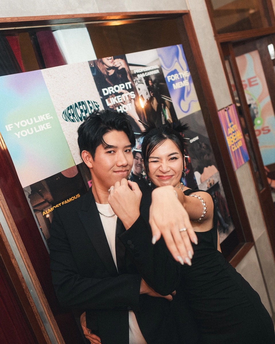 Y2K Street Style Wedding at Almost Famous: A Playful, Untraditional Affair in Singapore